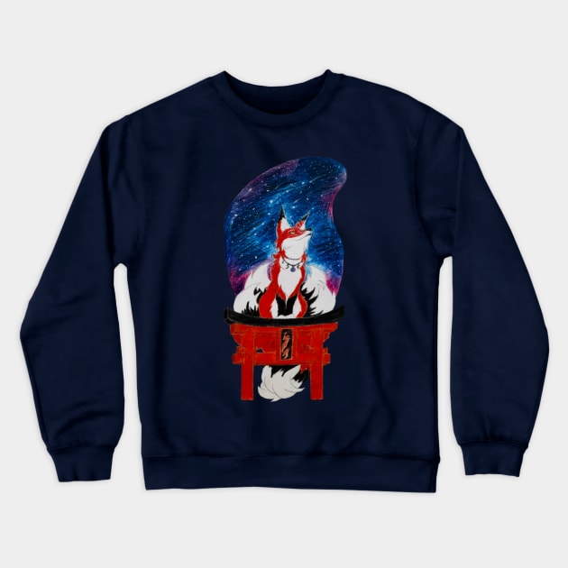 Makka Stargazing Crewneck Sweatshirt by Lycoris ArtSpark